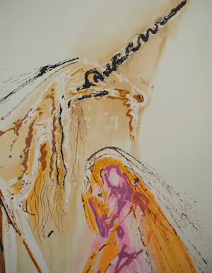 Salvador Dali - Paarden, De Eenhoorn, Lithografie kaufen? Bieten Sie von 120!