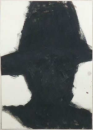 Robbie Cornelissen - Gouache en potlood, De Zieke Schilder II - Ingelijst kopen? Bied vanaf 1!