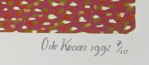 Ondine de Kroon - Hendrik Jan Visser en Emeke Buitelaar, Lot van drie stuks grafiek kopen? Bied vanaf 40!