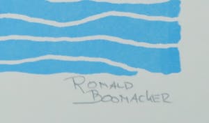 Ronald Boonacker - Zeefdruk, Aruba kopen? Bied vanaf 35!