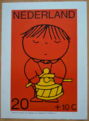 Dick Bruna - 'Trommelaartje' verkauft für € 161!