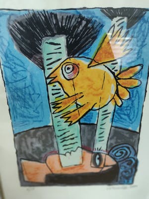 Corneille - Femme et Oiseau kopen? Bied vanaf 95!