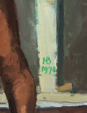 Hugo Brouwer - Olieverf op doek, Balletmeisje - Ingelijst (Groot) kopen? Bied vanaf 1!