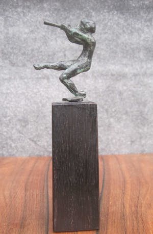 Niel Steenbergen - Beeldje van de god Pan. kopen? Bied vanaf 60!