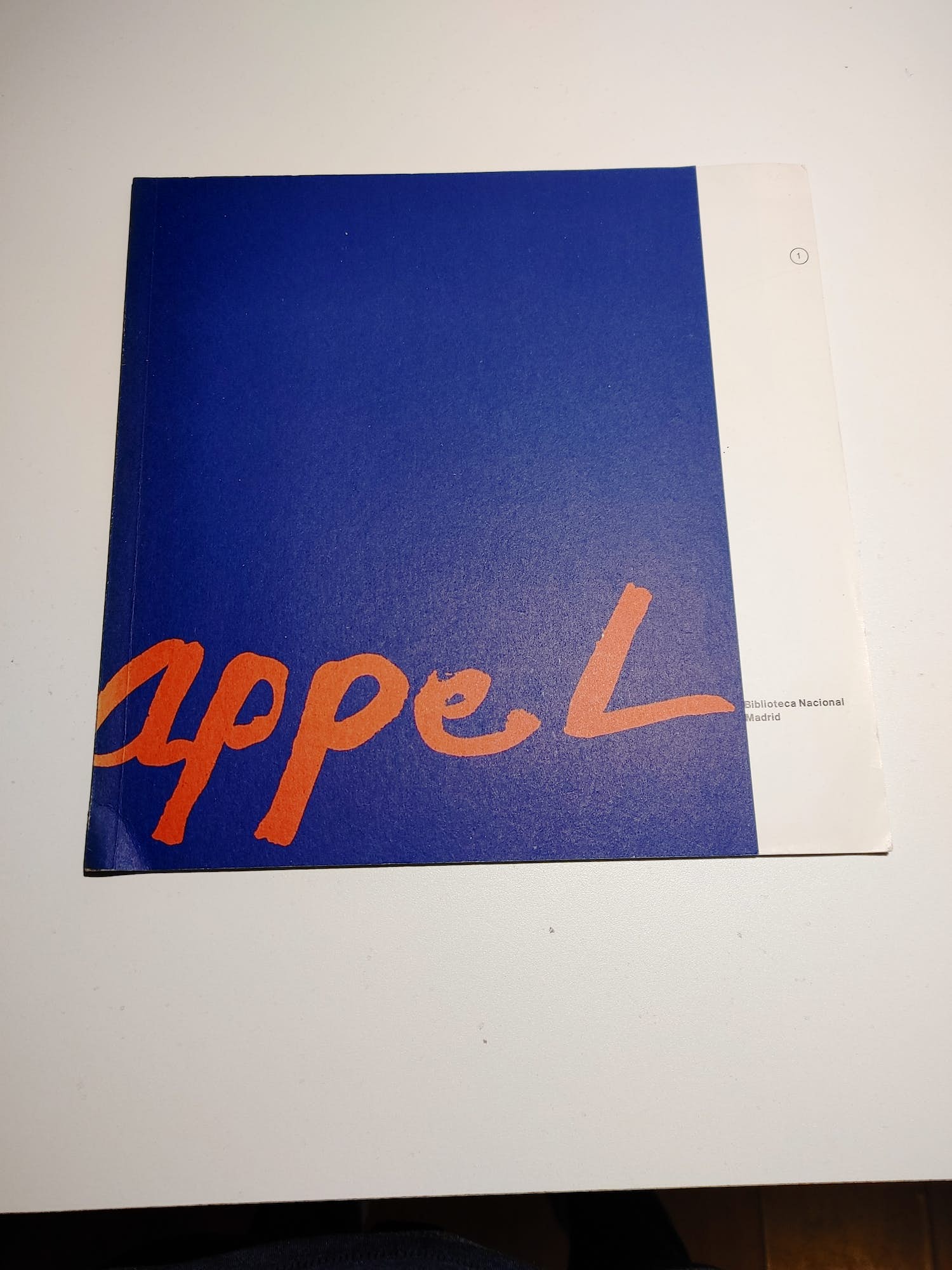 Karel Appel - Biblioteca Nacional Madrid 1982 kopen? Bied vanaf 50!