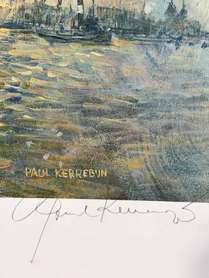 Paul Kerrebijn - Nieuw Holland KPM , naar origineel, gesigneerd kopen? Bied vanaf 25!