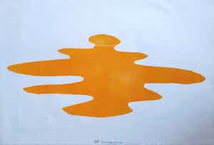 Carel Visser - Houtdruk op Japans papier, Prent 190 (Groot) verkocht voor € 165!