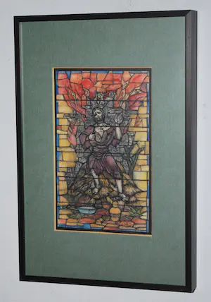 Louis Boermeester - glas-in-lood ontwerp kopen? Bied vanaf 100!