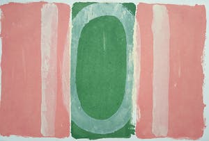 Adine Engelman - Abstracte compositie, monotype kopen? Bied vanaf 75!