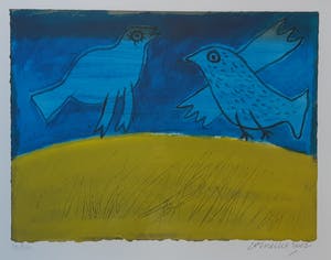 Corneille - " Zonder titel " Zeefdruk uit 2002. kopen? Bied vanaf 210!