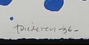 Jef Diederen - Litho, Zonder titel kopen? Bied vanaf 20!