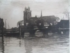 Willem Witsen - Grote Kerk Dordrecht kaufen? Bieten Sie von 175!