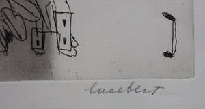 Lucebert - Ets: Lof der vetzucht - 1975 kopen? Bied vanaf 199!