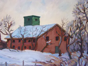 Jan Dekker - Winter in Bakkum kopen? Bied vanaf 70!