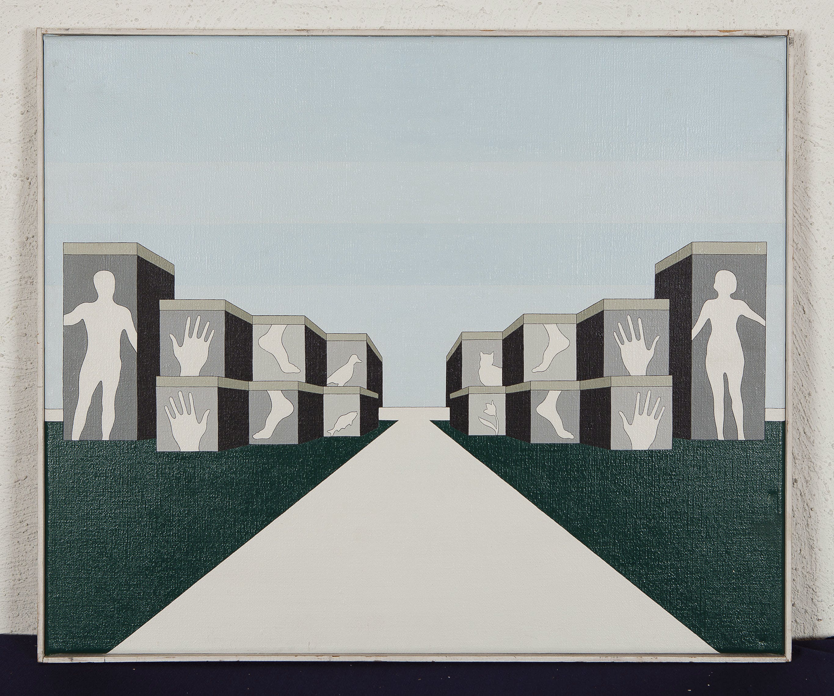 Pieter Hermanides - Acrylverf op doek - S 73 kopen? Bied vanaf 20!