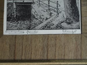 Johannes Elsinga - + Henriëtte Hubregtse-Lanzing : 3 Ingelijste prenten van Franeker, Friesland kopen? Bied vanaf 50!