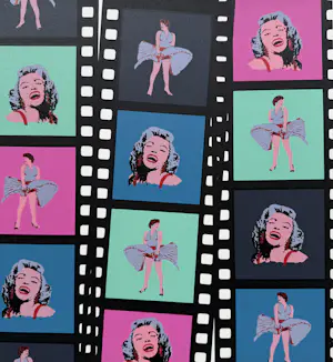 Ad van Hassel - handgesigneerde zeefdruk | 'Marilyn Monroe' kopen? Bied vanaf 20!