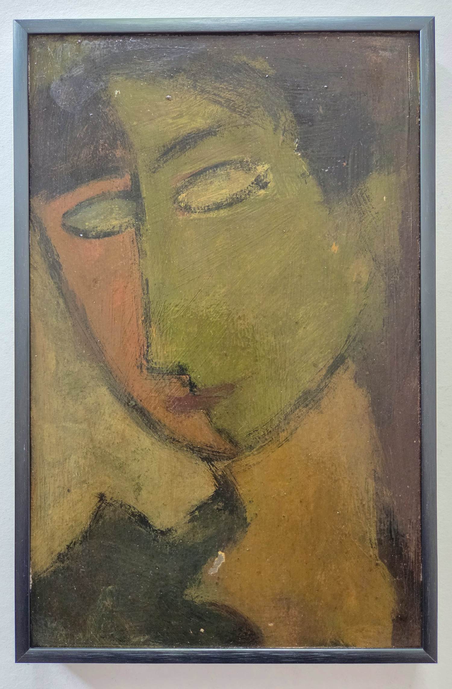 Willem Westbroek - Portret. Toegeschreven aan. verkocht voor € 159!