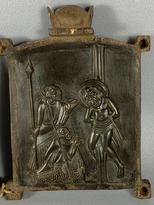 Ethiopie - 201202 - ANTIQUE Ethiopian African wooden 19th century coptic icon - Ethiopia. kopen? Bied vanaf 1!