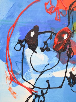 Ad Verstijnen - s'Avonds buiten - Groot kopen? Bied vanaf 350!