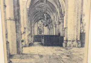 Hendrik Seegers - (Georg Keens)-Interieur Grote Kerk Haarlem kopen? Bied vanaf 20!