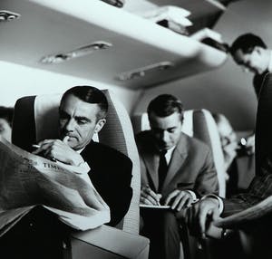 Paul Huf - C-Print met Dibond, Reizigers kopen? Bied vanaf 35!