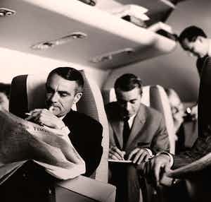 Paul Huf - C-Print met Dibond, Reizigers verkocht voor € 35!