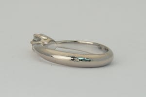 2506- witgouden & diamanten dames ring- 18krt -  0.15ct / E-F VS Bolsjewiek kopen? Bied vanaf 130!
