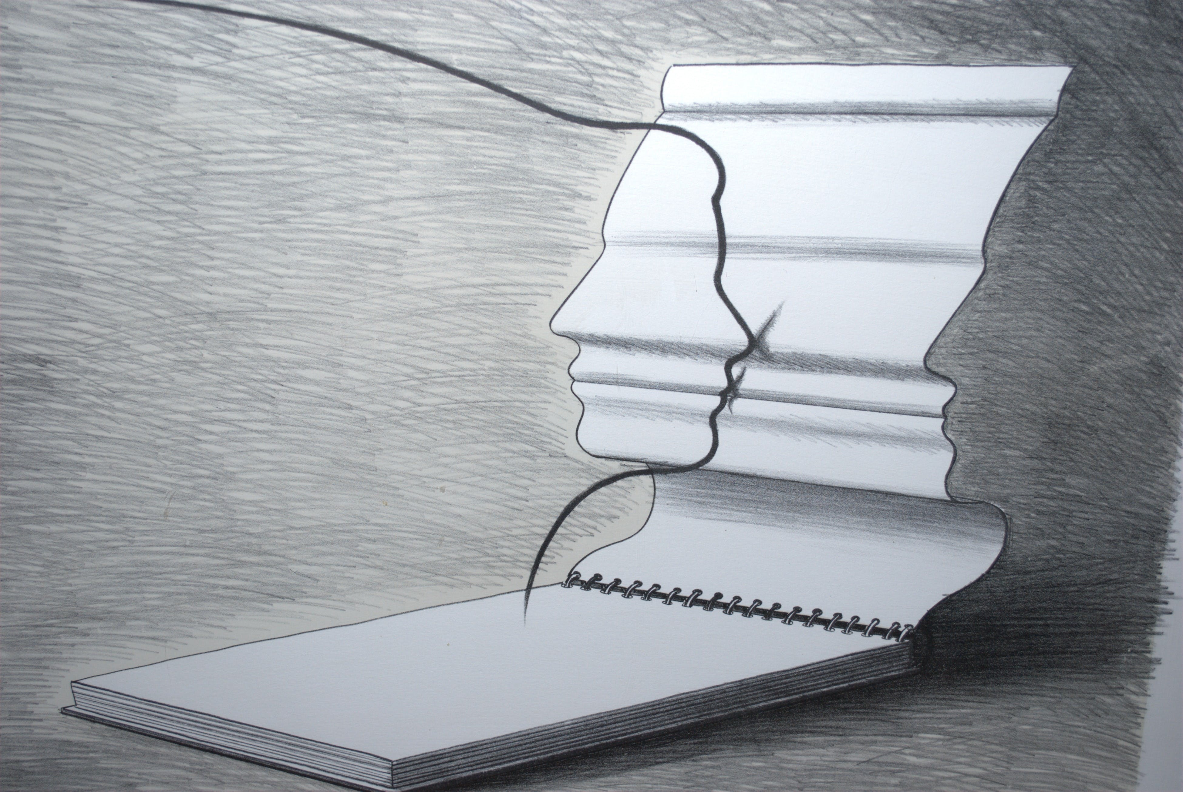 Jeroen Henneman - de Kus-litho-epreuve-in een perspex lijst verkocht voor € 150!