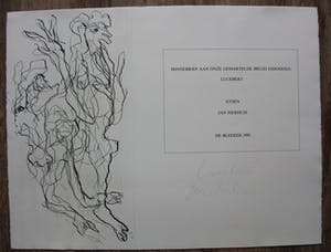 Lucebert - + Jan Sierhuis: Minnebrief aan onze gemartelde bruid Indonesië: 5 etsen - 1991 kopen? Bied vanaf 275!