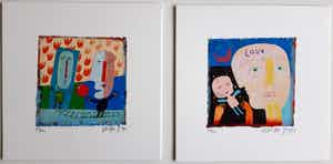 Wouter Stips - Rode bal & Love verkocht voor € 25!