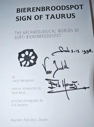 Gerti Bierenbroodspot - 4 boeken, 2x gesigneerd- o.a. het monumentale Sign of Taurus kopen? Bied vanaf 50!