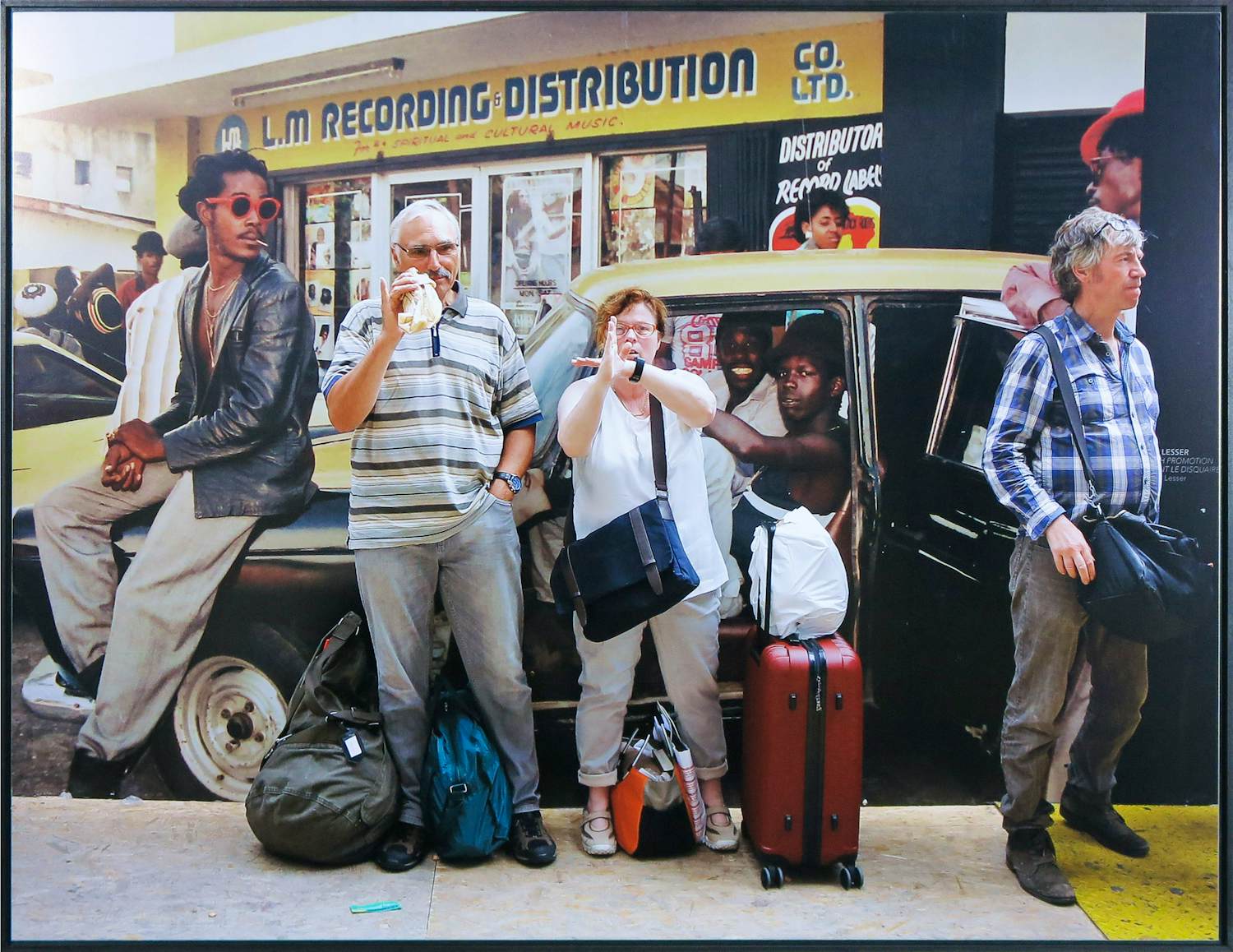 Alain Gil-Gonzalez - Foto, 1 minute Paris Gare du Nord - Ingelijst kopen? Bied vanaf 80!