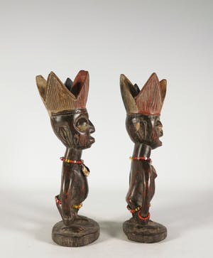 Yoruba - Hout, Ibedji tweeling kopen? Bied vanaf 1!
