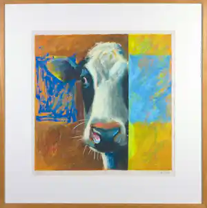Theo Onnes - Zeefdruk, Els - Ingelijst vendu pour 50€ !