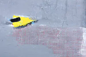 Anna Mes - Gemengde techniek op doek - 150x110 cm kopen? Bied vanaf 150!