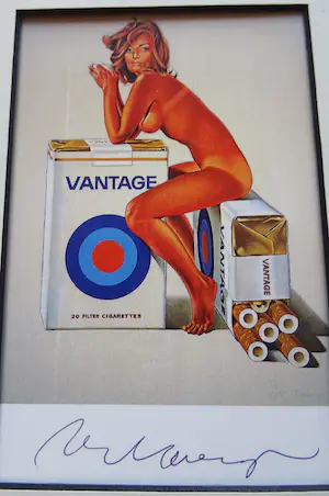 AcheterMel Ramos - Ad Vantage 1972 -artcard handgesigneerd in pptout? Enchérissez de 95!