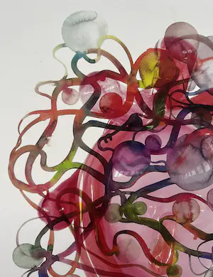 Maria Roosen - handgesigneerde piëzografie | 'Zonder titel' | 2015 kopen? Bied vanaf 100!