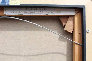 Herman Berserik - acryl op doek - stilleven:mand met broden - 1989 kopen? Bied vanaf 2250!