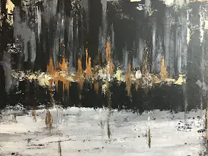 Niet of onleesbaar gesigneerd - Bos in de winter. kopen? Bied vanaf 1!