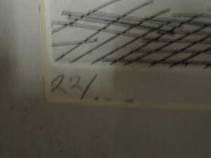 Jan Sierhuis - Grote religieuze Ets - gesigneerd - 1977 - oplage 100 kopen? Bied vanaf 10!