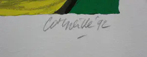 Corneille - Zeefdruk: Le reveil- 1992 kopen? Bied vanaf 225!