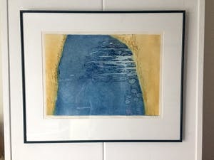 Jan Montyn - Kleurets, Ingelijst. kopen? Bied vanaf 150!