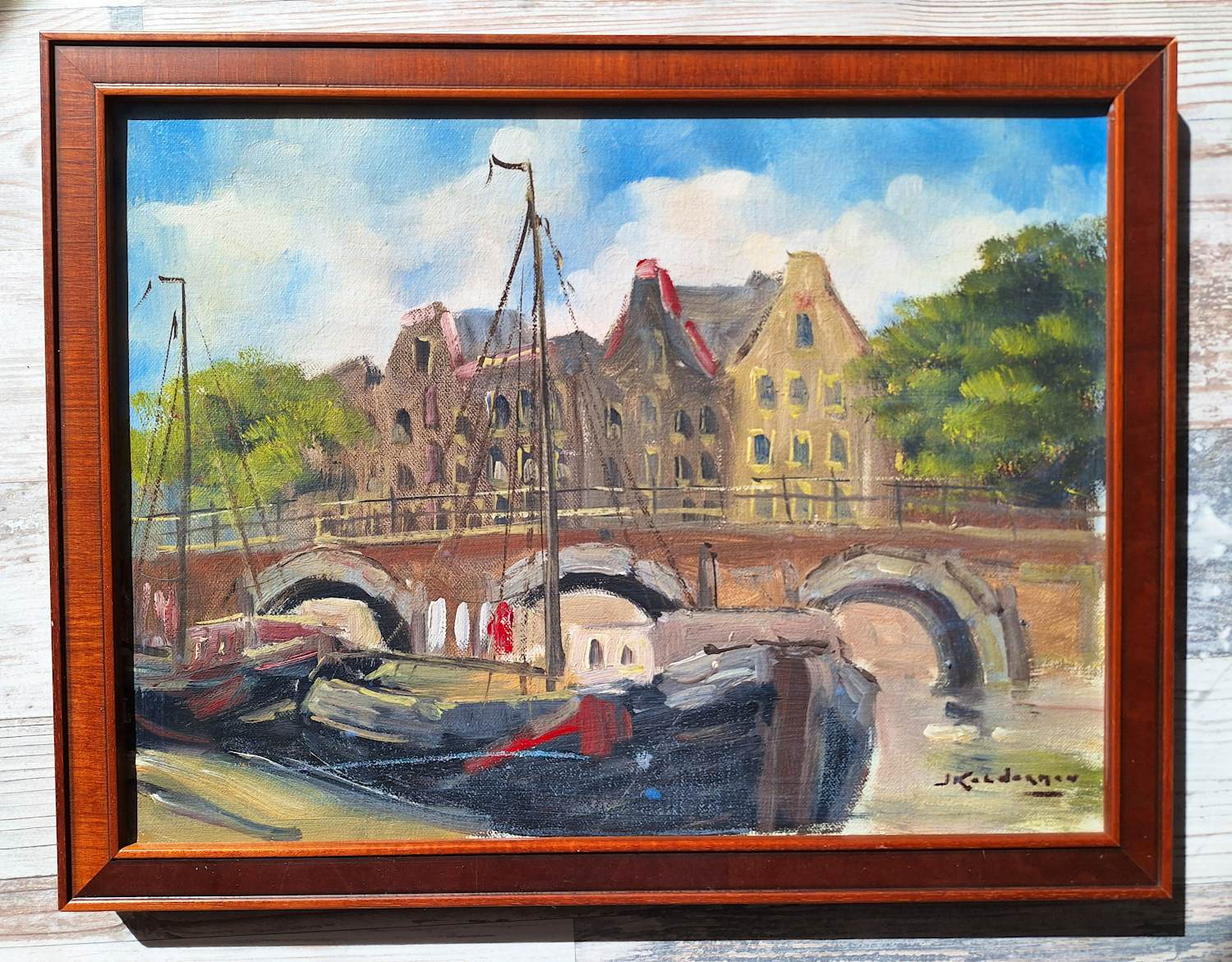 Jan Kelderman - Boten in de Brouwersgracht Amsterdam kaufen? Bieten Sie von 75!