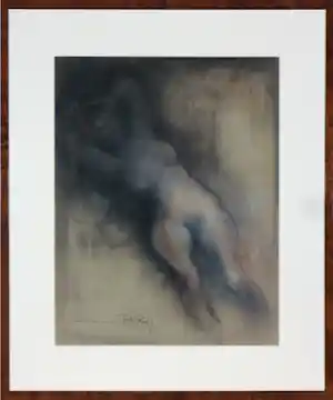 Clemens Pasch - Pastel en krijt, Naakt - Ingelijst kaufen? Bieten Sie von 70!