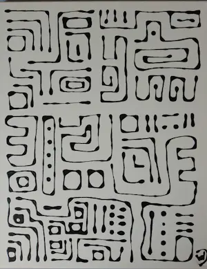 Wiesje van Dam - Abstract figures kopen? Bied vanaf 40!