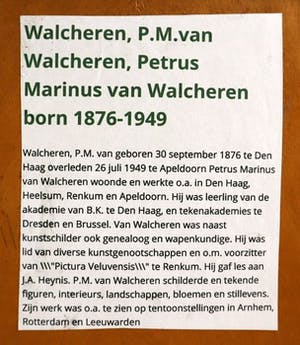 Petrus Marinus van Walcheren - Gezicht op kasteel Doorwerth kopen? Bied vanaf 140!