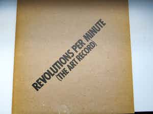 Various artists - Revolutions per minute (the art record) verkocht voor € 30!