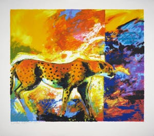 Carlos Blaaker - Zeefdruk, Cheet'ah (Groot) kopen? Bied vanaf 10!