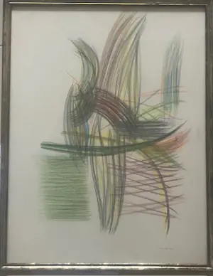 Hans Hartung - Abstracte compositie kopen? Bied vanaf 450!